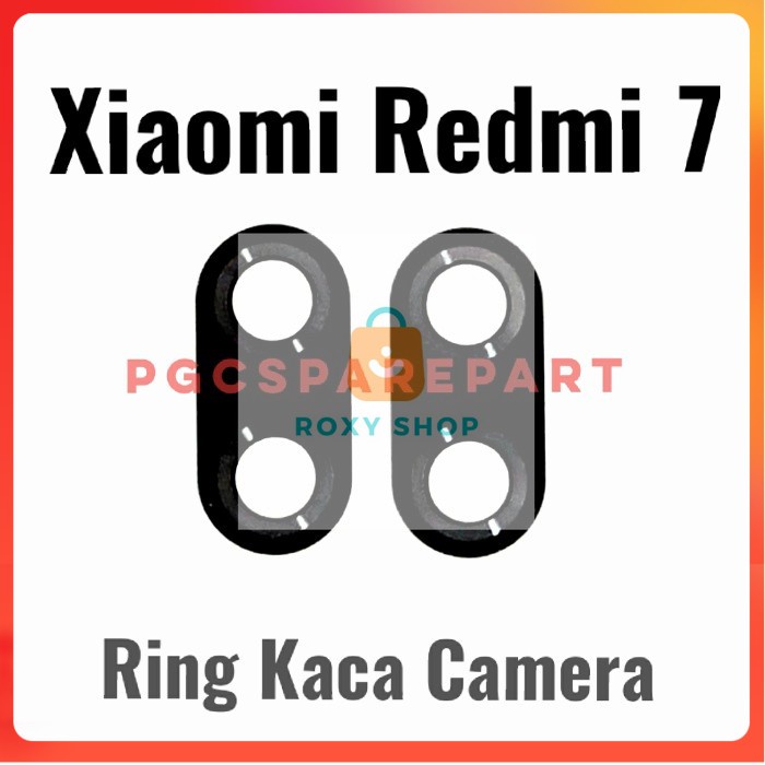 Jual Original Ring Kaca Lensa Kamera Belakang Xiaomi Redmi 7 | Shopee ...