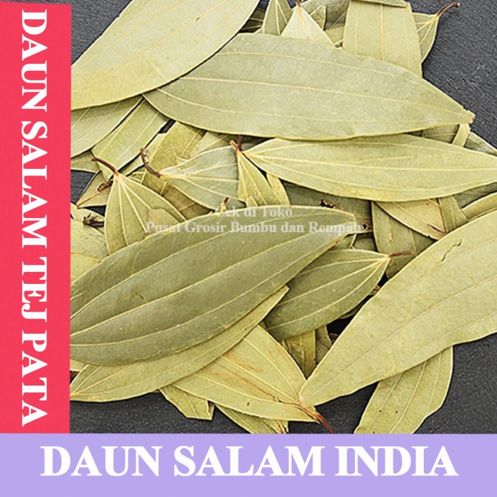 Jual Daun Salam India Kg Organik Tej Patta Waraq Laur Waraq Gar Kg Bayleaf Bay Leaves