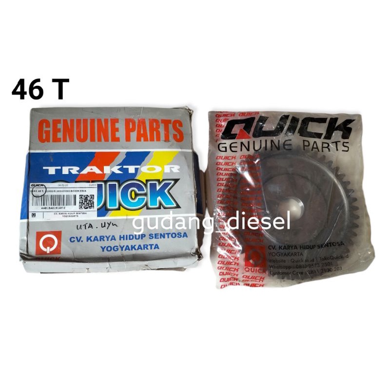 Jual Quick Gear 46T G1000/G3000/Boxer/Zeva (Original) | Shopee Indonesia
