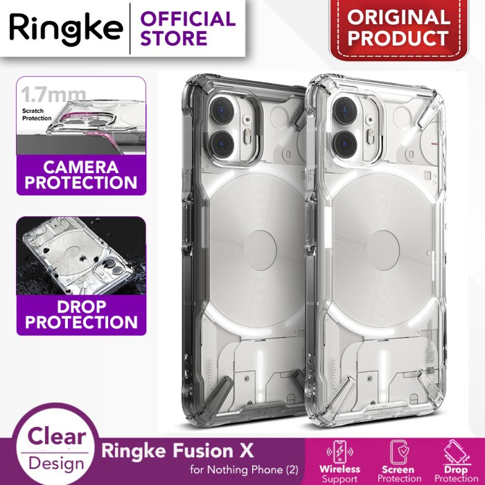 Jual Case Nothing Phone (2) - Ringke Fusion X Casing