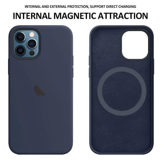 Jual TERBARU SILICONE CASE WITH MAGSAFE FOR IPHONE 12 / PRO / MINI ...