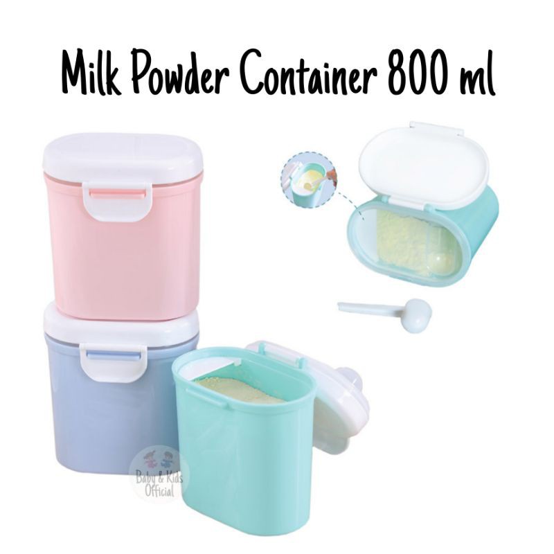 Jual Baby Safe Milk Powder Container 800ml (Toples Susu) MC002 Shopee