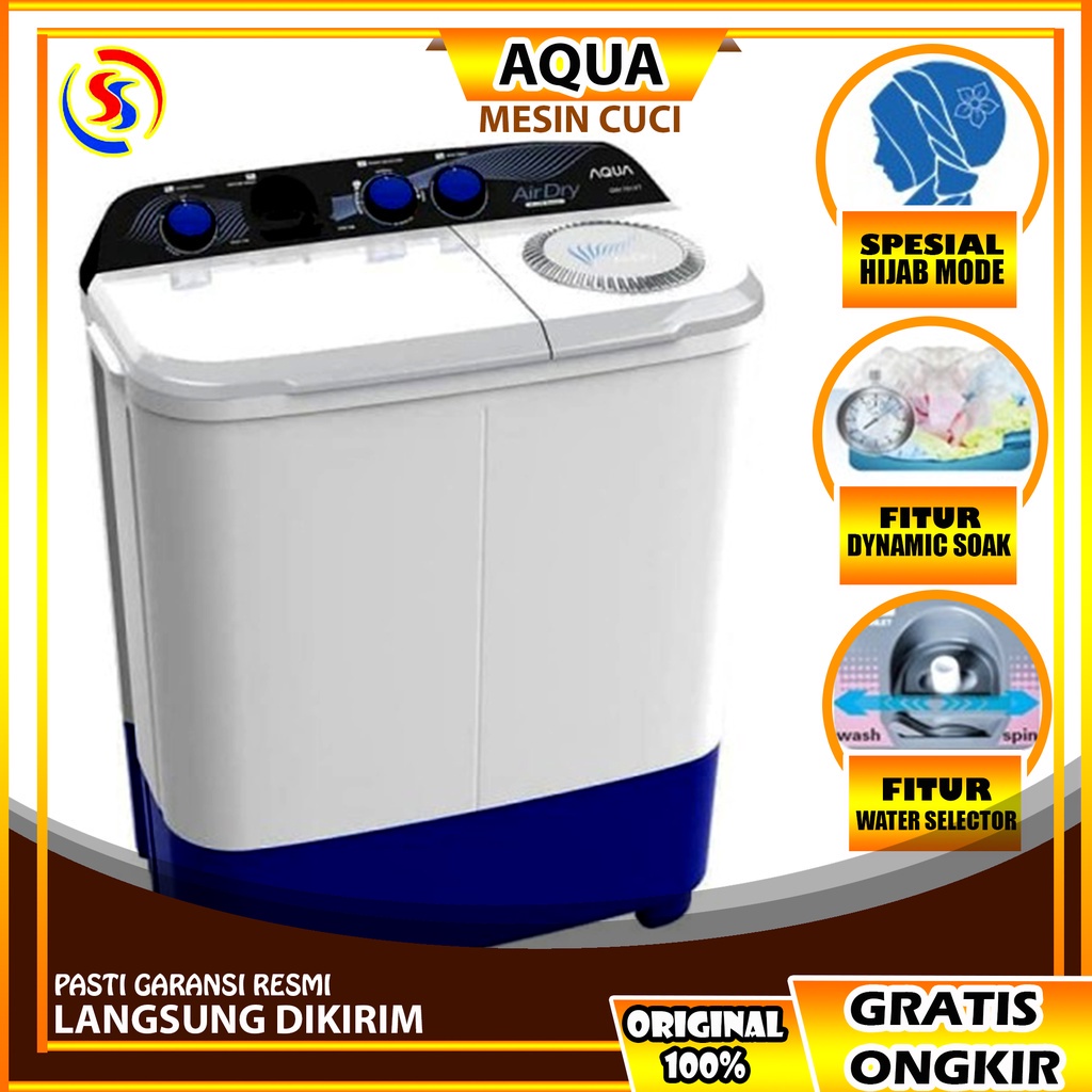 Jual Aqua Mesin Cuci Qw Xt Xt Qw Xt Hijab Mode Pengering Kg