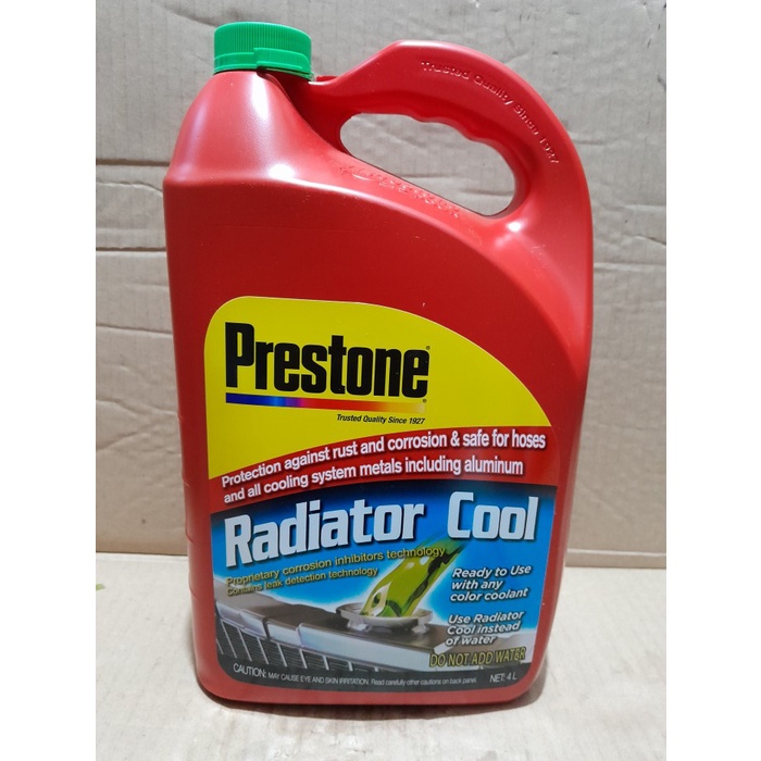 Jual Air Radiator Prestone Coolant Radiator 4 Liter | Shopee Indonesia