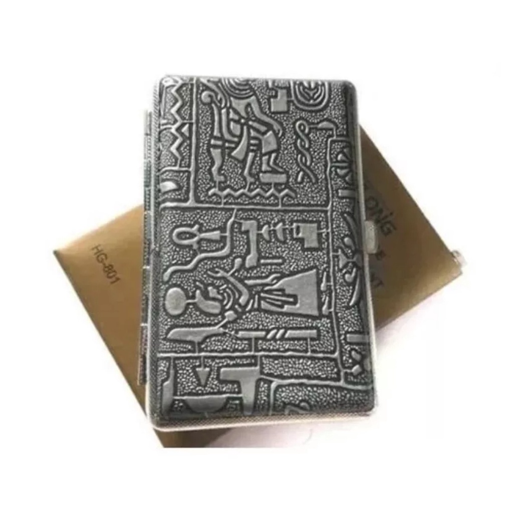 Jual Tempat Rokok Kotak Penyimpanan Roko Motif Ukir Mesir Piramid-662 ...