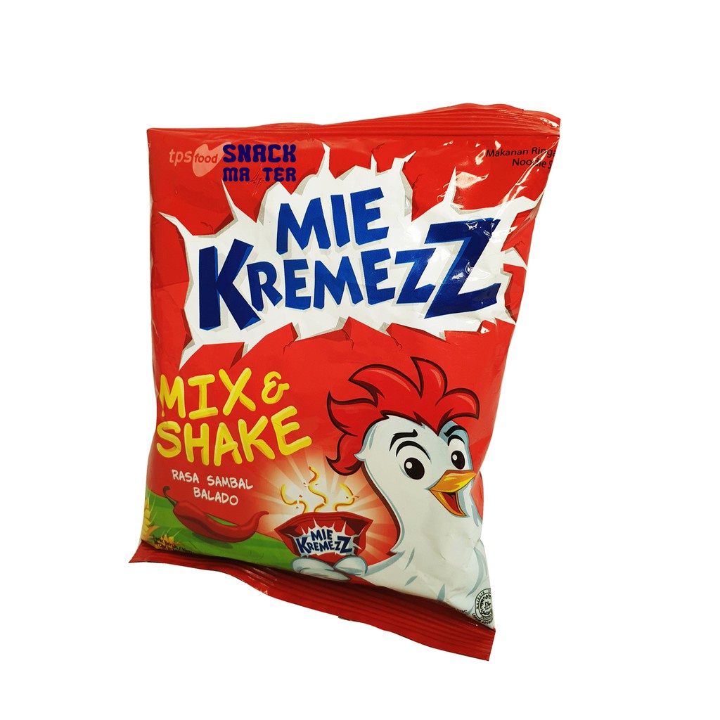 Jual Mie KremeZz Mix Shake Renceng - Netto 10 bks x 16 gr | Shopee ...