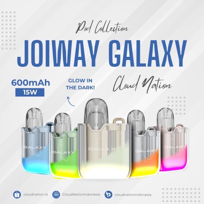 Jual JOIWAY GALAXY GLOW IN THE DARK 15W 600MAH POD KIT BY JOIWAY ORIGINAL Shopee Indonesia