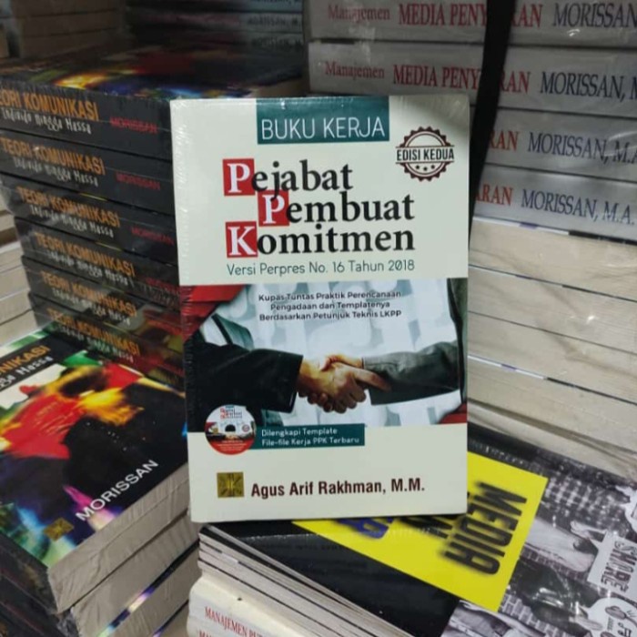 Jual Buku Kerja Pejabat Pembuat Komitmen | Shopee Indonesia