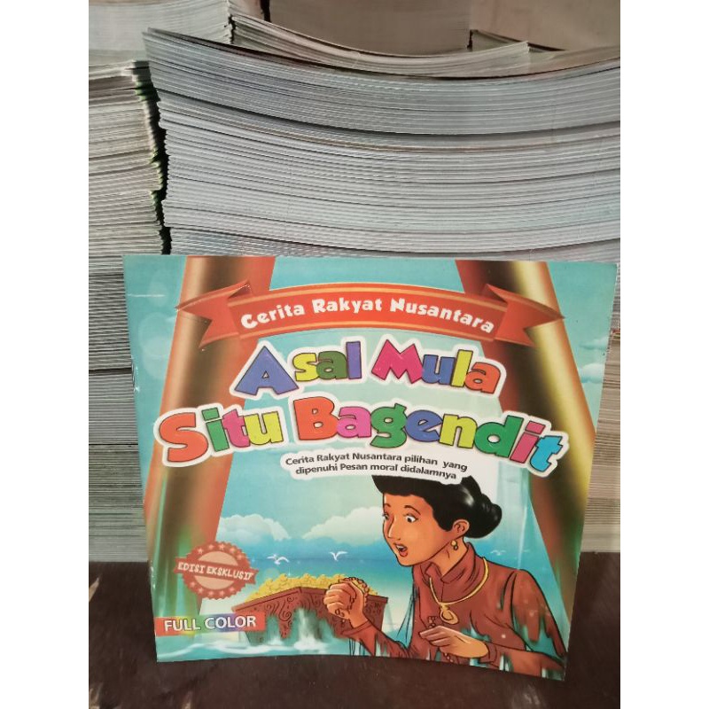 Jual Buku Cerita Rakyat Nusantara Asal Mula Situ Bagendit Billingual ...