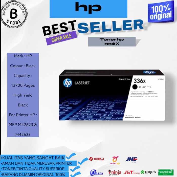 Jual Toner Hp Laserjet 336x W1336x Black Original 100 Shopee Indonesia 5906