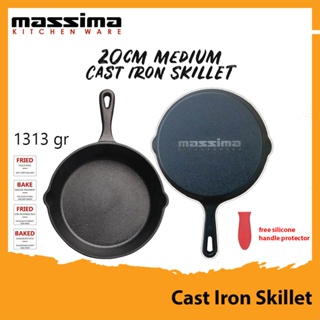 The Italian Chef Lodge Cast Iron Double Handle Skillet - 30.48cm