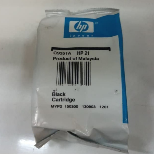 Jual Tinta HP 21 Black Losepack ORIGINAL Shopee Indonesia