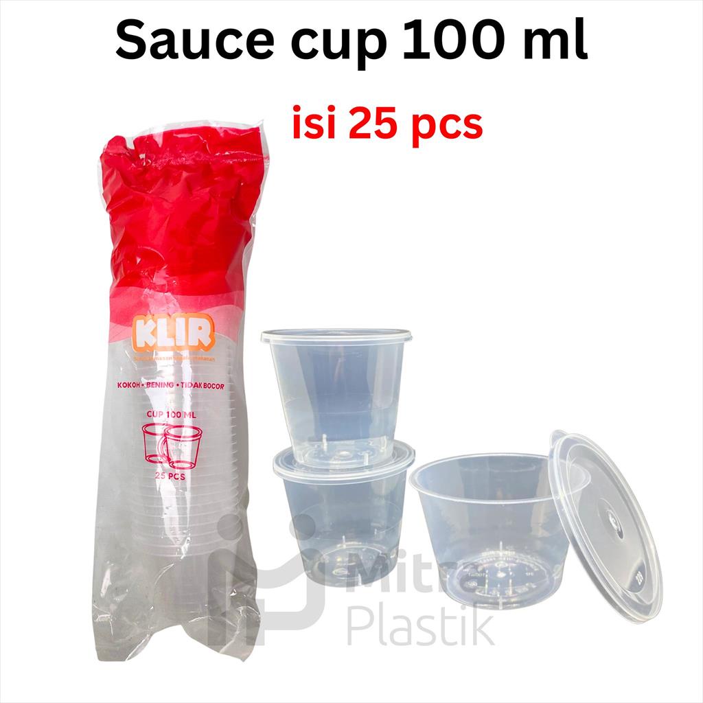 Jual Sauce Cup Ml Isi Pcs Wadah Tempat Saos Sambal Plastik Thinwall Klip Shopee Indonesia