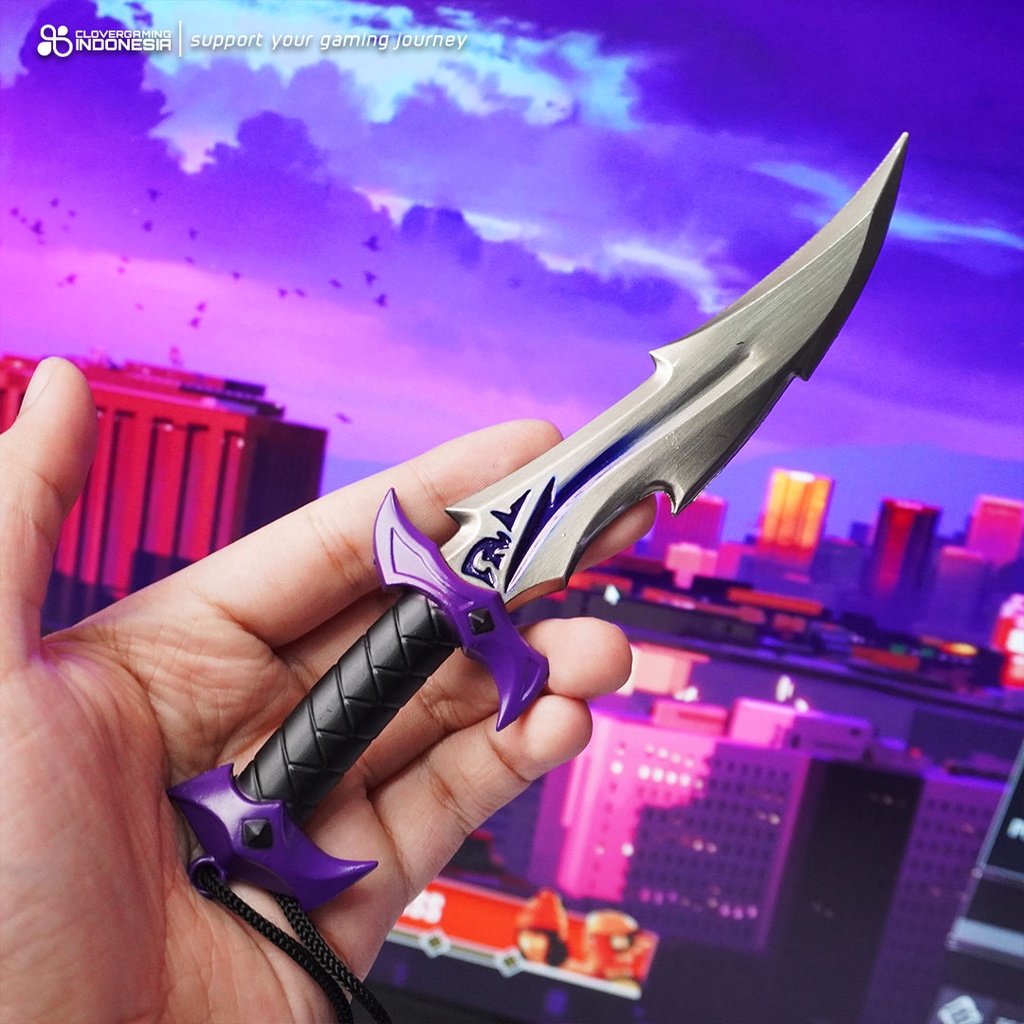 Jual Valorant Knife Miniatur Karambit Champion Prime Axe Forsaken