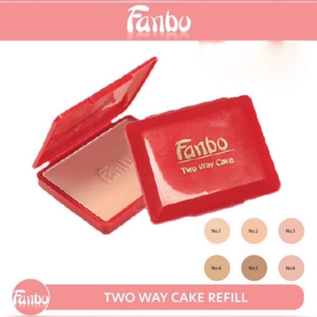 Jual FANBO TWO WAY CAKE REFILL 15GR | Shopee Indonesia