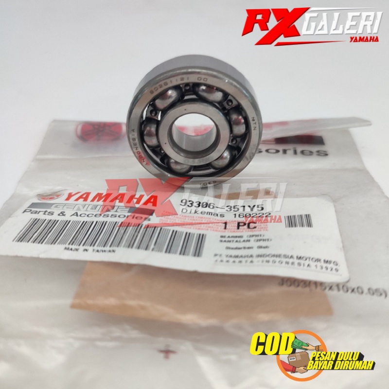 Jual Bearing Gir Rasio Depan Mio M3 Mio Z Soul GT Fino 93306-351Y5 ...