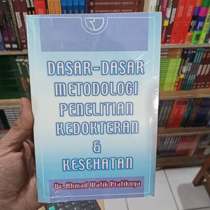 Jual buku dasar dasar metodologi penelitian kedokteran & kesehatan ...