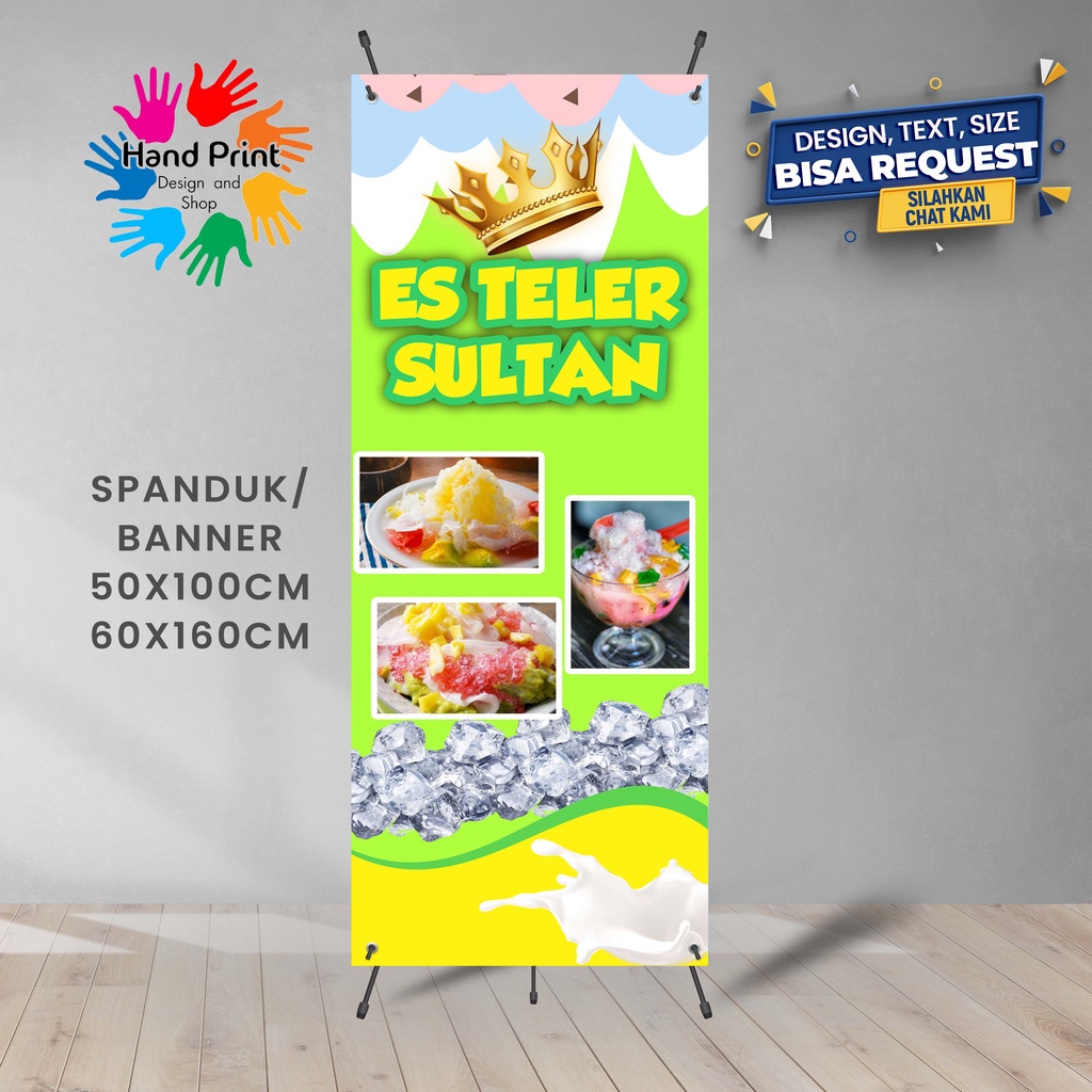 Jual Spanduk Banner Es Teler Sultan Hijau Gratis Memesan Desain