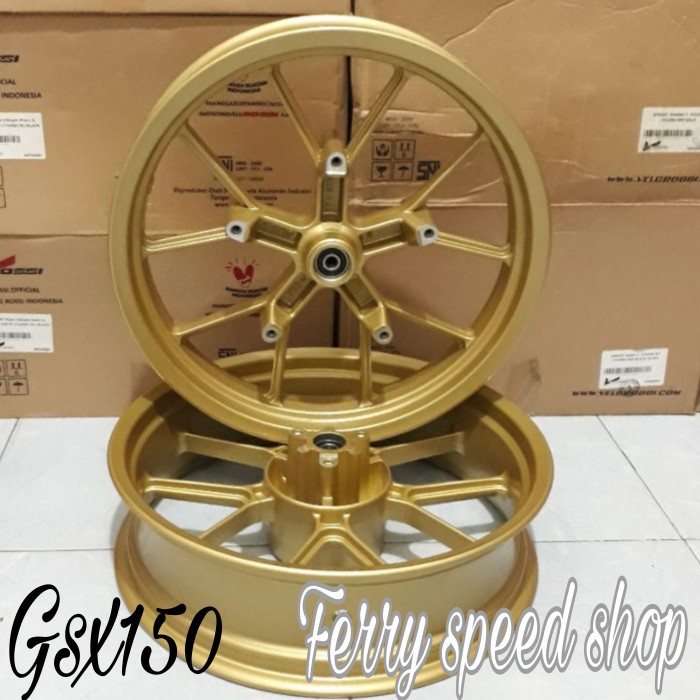 Jual velg racing v rossi cobra suzuki gsx 150 / velg racing rossi gsx ...