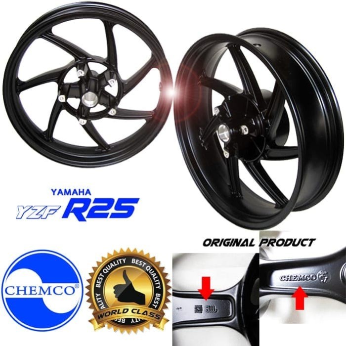 Jual Velg Racing Chemco R25 MT25 R3 100 | Shopee Indonesia