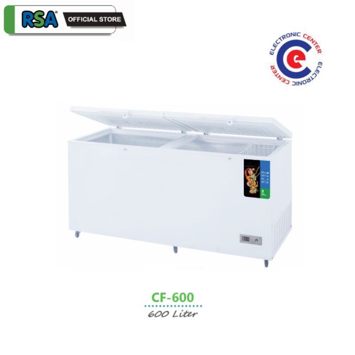 Jual Chest Freezer Rsa CF-600 Freezer Box Frozen | Shopee Indonesia
