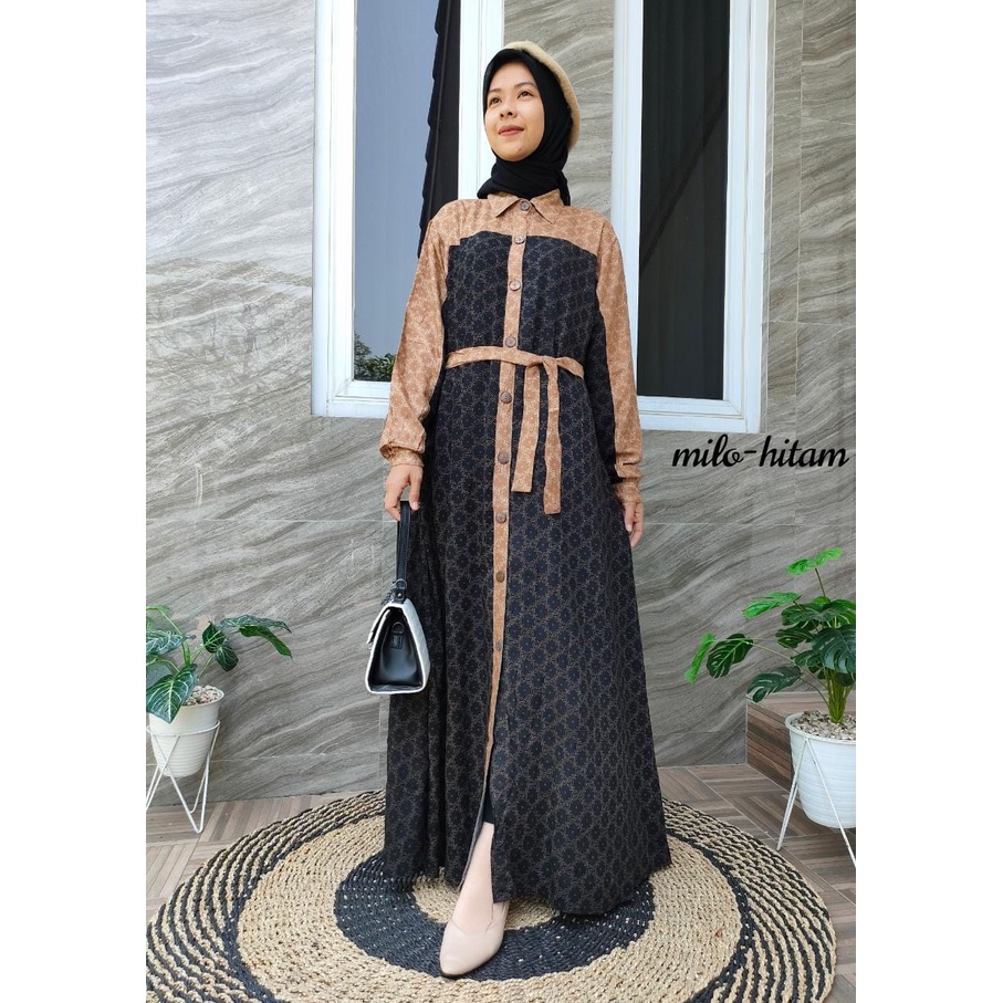 Jual Homey dress Motif Etnic RAYON PREMIUM 4 | Shopee Indonesia