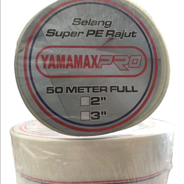 Jual Selang Pemadam Kebakaran 3 Inch x 100meter Super PE Rajut YAMAMAX ...