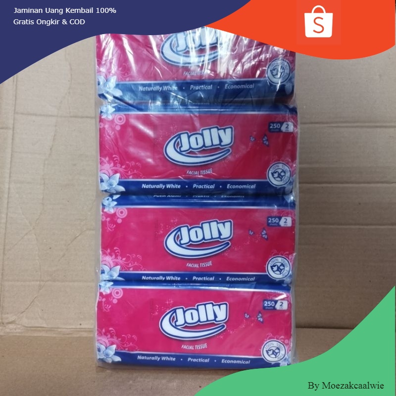 Jual Tisu Jolly Sheets Ply Facial Tissue Shopee Indonesia