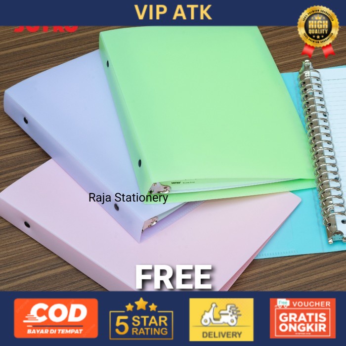Jual Joyko Binder Note A5 B5 PASTEL / Buku Tulis Catatan Binder Joyko ...