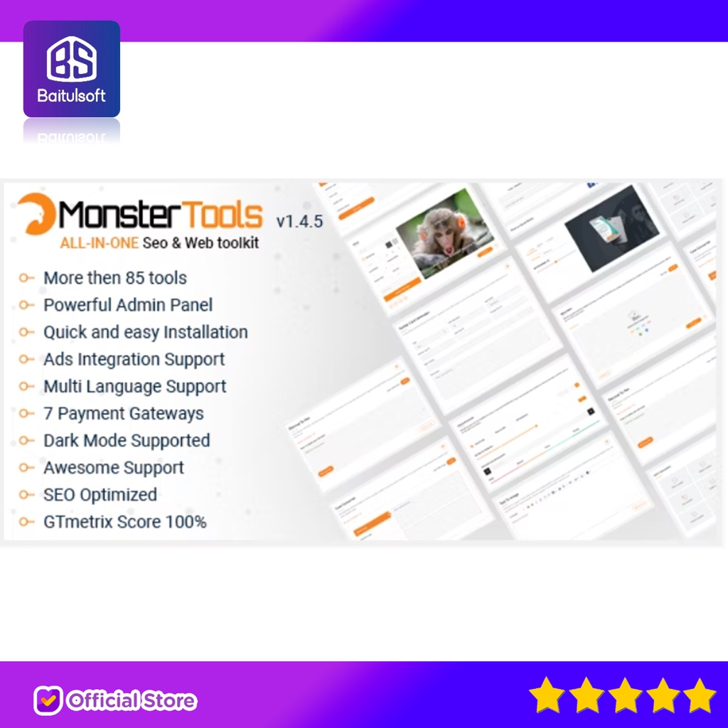 Jual SOURCE CODE APLIKASI MONSTERTOOLS: THE ALL-IN-ONE SEO & WEB ...