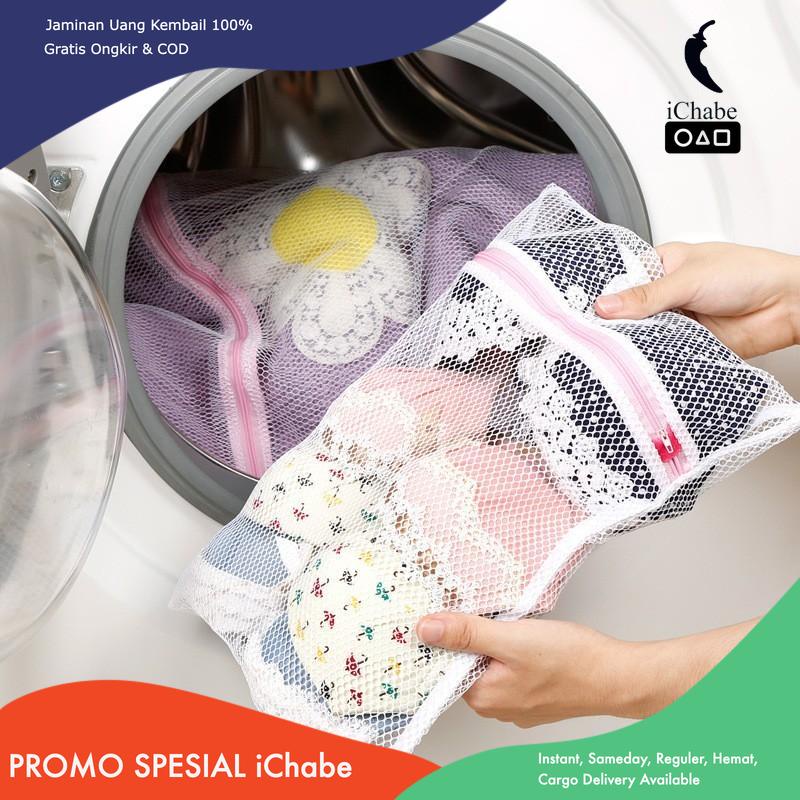 Jual Washing Bag Laundry Net Kantong Cuci Jaring Ukuran 50x40