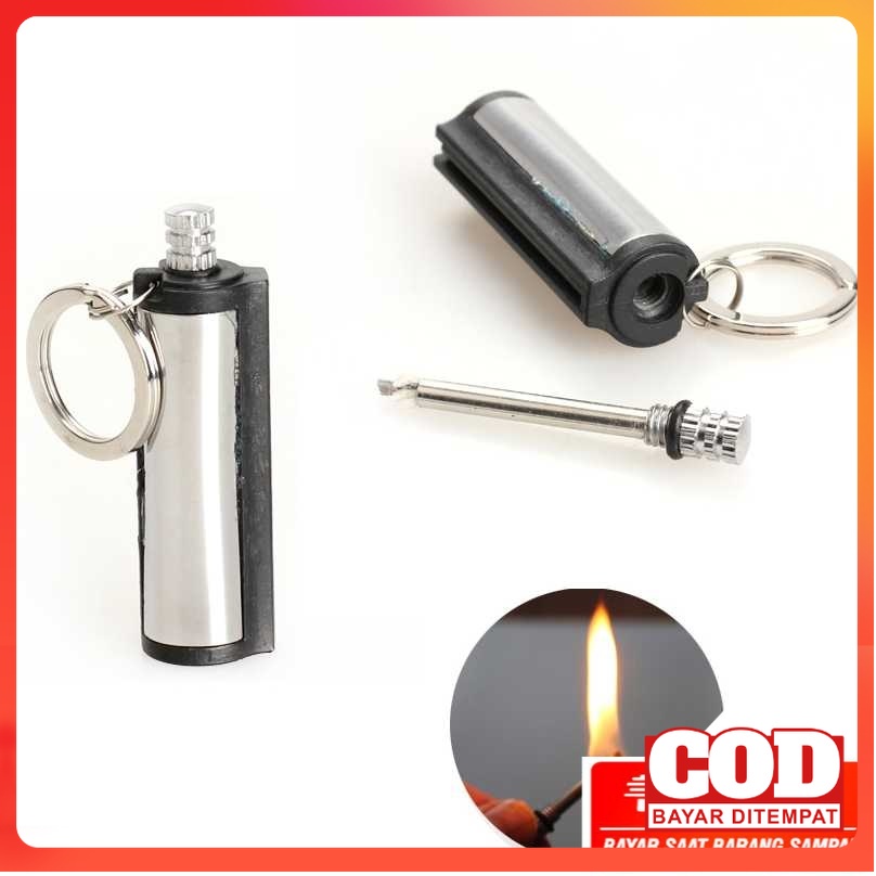 Jual Api Mancis Minyak Outdoor Camping Waterproof | Shopee Indonesia