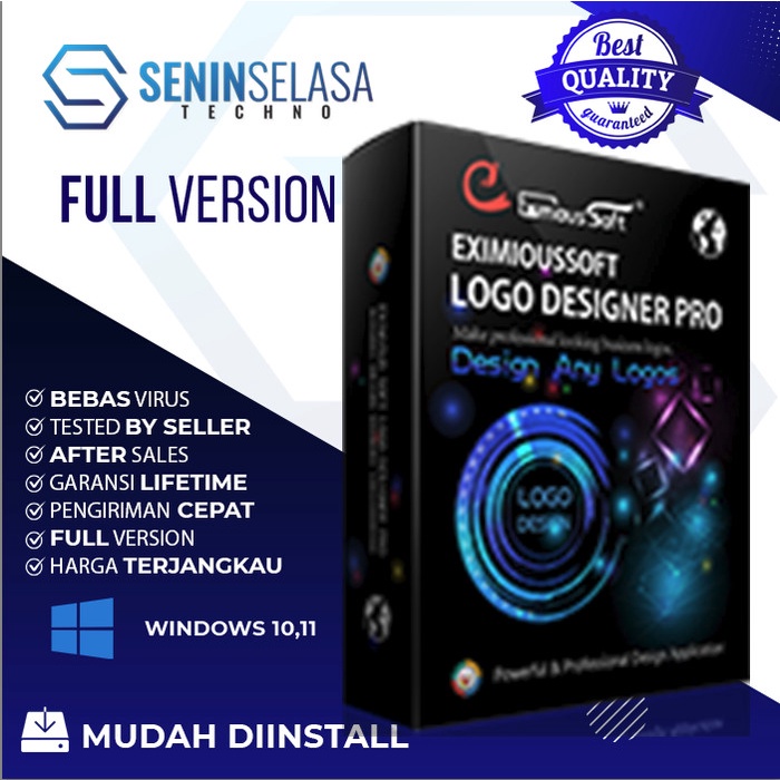 Jual Software Desain Logo: EximiousSoft Logo Designer Pro 5 [WIN ...