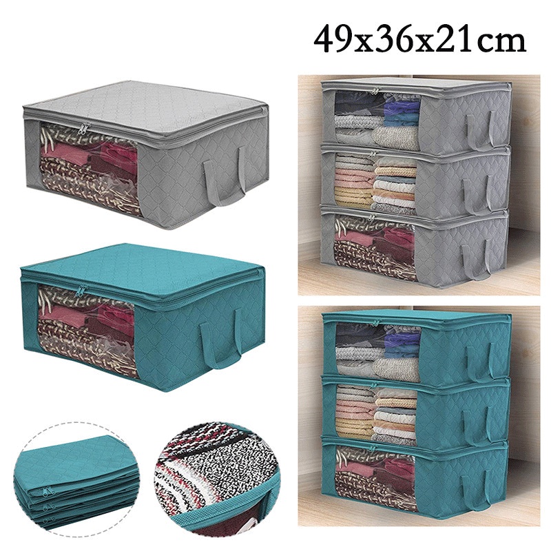 Jual Storage Box Organizer Baju Tempat Penyimpanan Baju Serbaguna Box ...