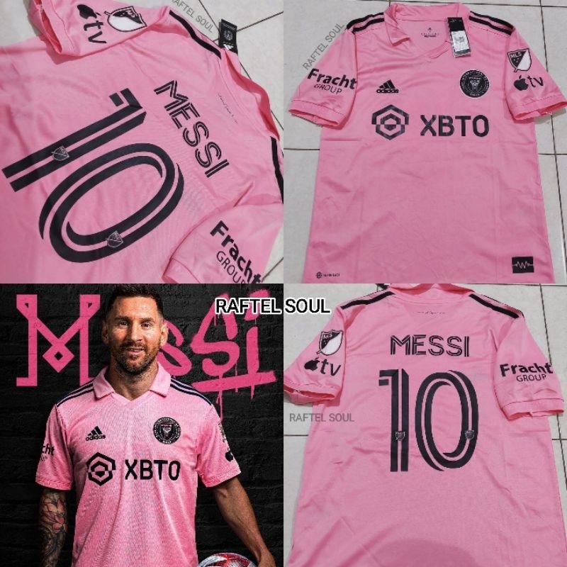 Jual JERSEY BAJU BOLA INTERR MIAMI DEWASA HOME 2023/2024 BAJU OLAH RAGA ...