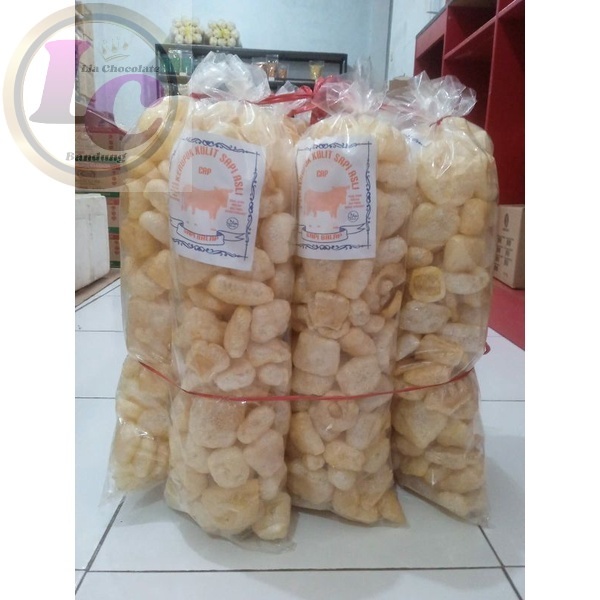 Jual Kerupuk Kulit 100 Gr Murah Enak Halal Krupuk Jangek Rambak