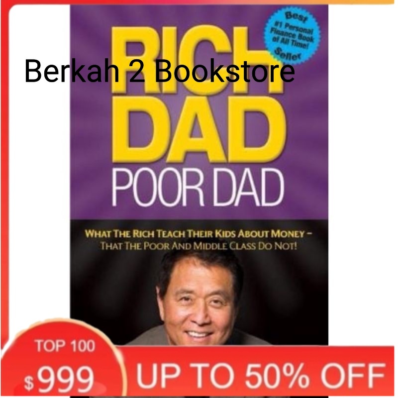 Jual BUKU RICH DAD POOR DAD - ROBERT T KIYOSAKI ( Inggris ) | Shopee ...