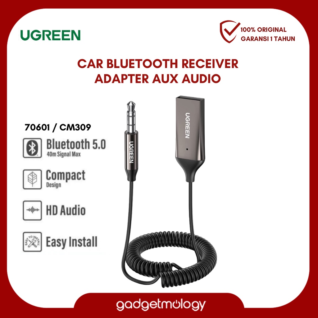 ugreen car bluetooth audio receiver cm309