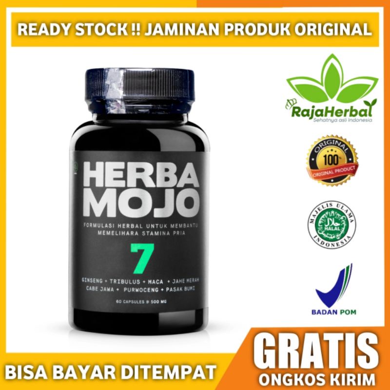 Jual Herbamojo Obat Pria Perkasa Herbal Bpom Asli Meningkatkan Stamina