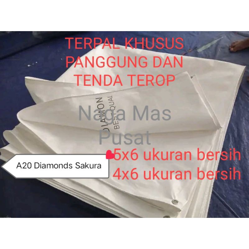 Jual TERPAL PANGGUNG RIGING TENDA TEROP 4x6 5x6 | Shopee Indonesia