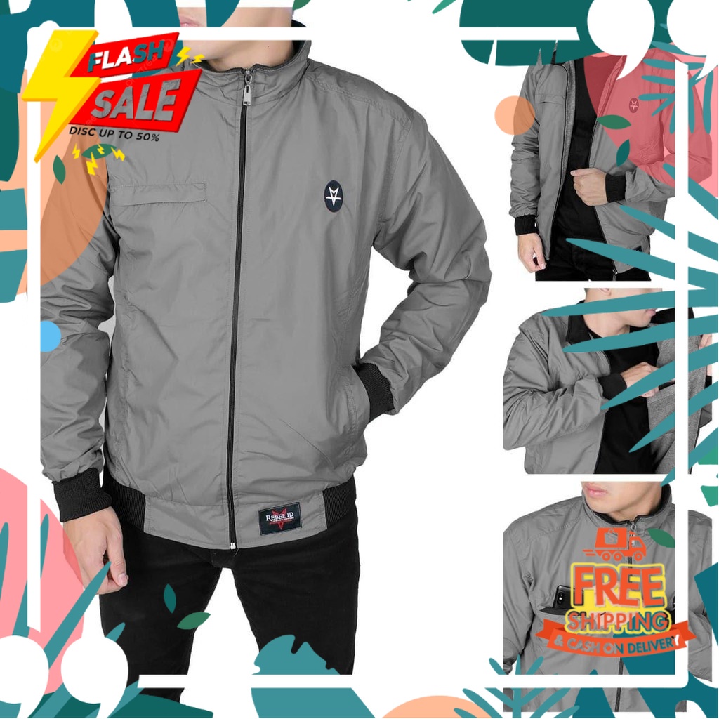 Jual PROMO SALE 11.11 STYLE OUTFIT TERBARU //JAKET PRIA CASUAL SIMPLE ...