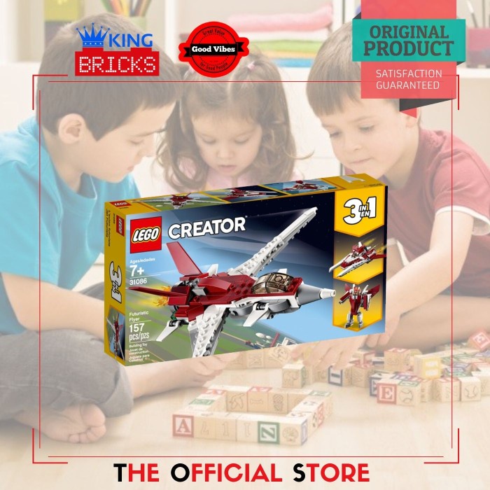 Jual Mainan Anak Original CREATOR 31086 Futuristic Flyer - Edukasi ...