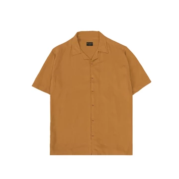 Otsky Kemeja Pria Oversize Polos Rayon Unisex S 2XL (2J)