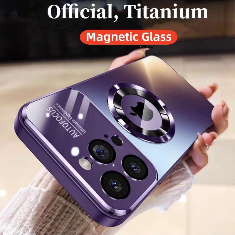 Jual Casing Ponsel Kaca Tempered Nano Baru Logam Titanium Resmi untuk ...