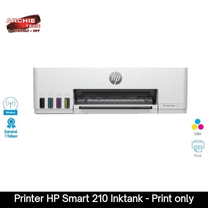 Jual Printer HP Smart 210 Inktank - Print only | Shopee Indonesia