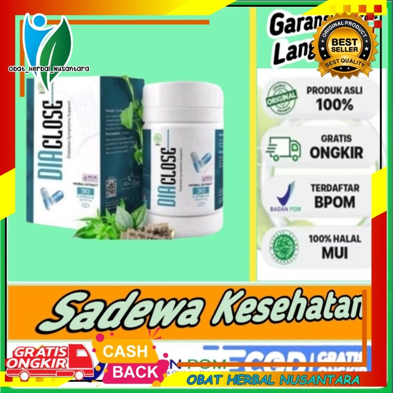 Diaclose Asli Original Obat Diabetes Kencing Manis Darah Tinggi Terbaik Hasilnya DIACLOSE OBAT GULA DIABETES KENCING MANIS INSULIN PANKREAS BEKAS LUKA SEMBUH Sudah BPOM DIACLOSE OBAT DIABETES DAN KENCING MANIS MENGATUR KADAR GULA ANDA TERKENDALI