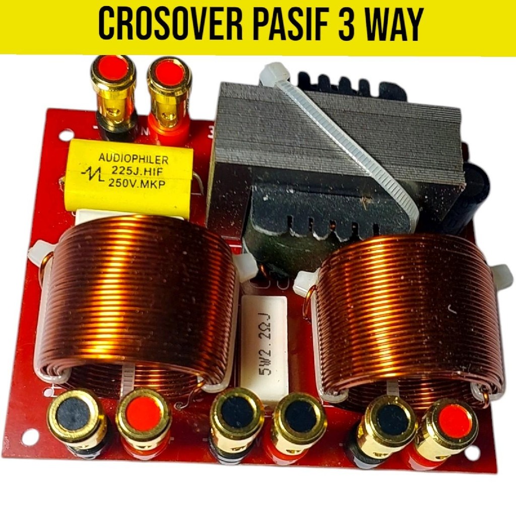 Jual CROSOVER 3 WAY SUB MIDEEL TWITER 300 WATT SUPER Speaker Subwoofer ...