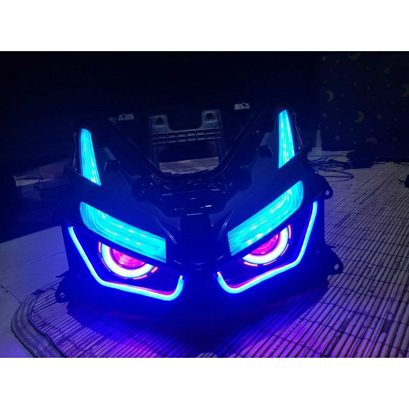 Jual LAMPU DEPAN PROJIE CUSTOM VARIO 160 DAN VARIO 150 / VARIO 125 ALIS
