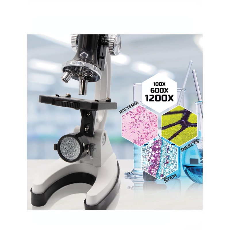 Jual Discovery Mindblown Kids Microscope Kit 48 Pcs - DCN1423005521 ...