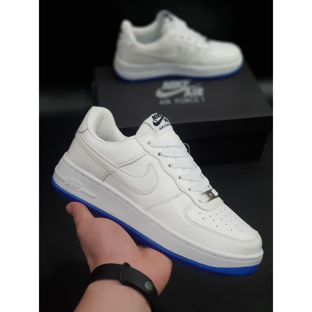 Jual Sepatu sneakers wanita n*ke air force 1 premium white uv reactive ...